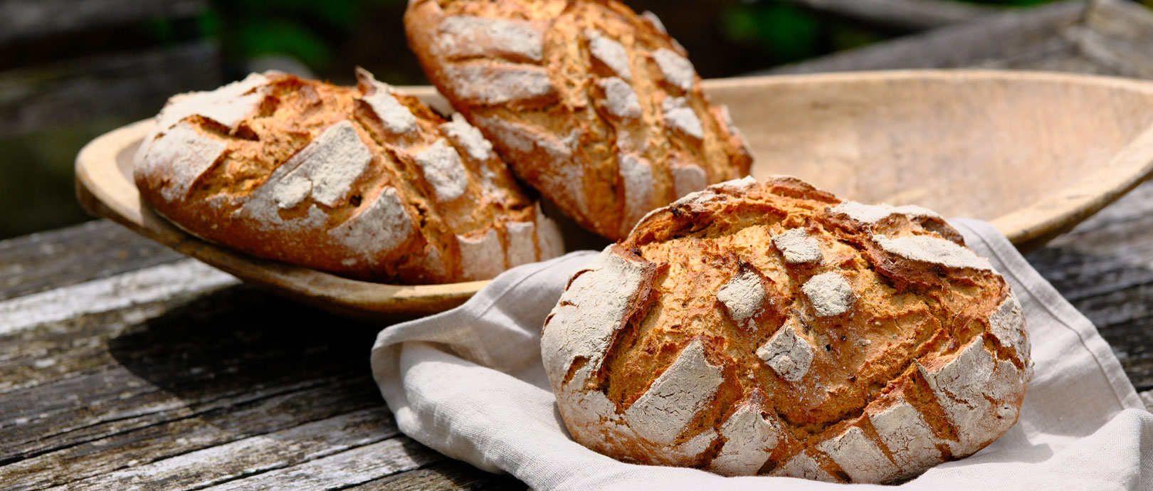 Back Dir ein Stück vom Dinkelbrotglück